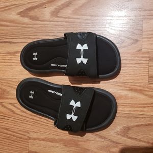 Under Armour Shoes - Under Armour Boys 4D Foam Slides Under Armour Shoes - Under Armour Boys 4D Foam Slides